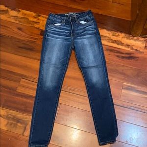 American eagle super super stretch skinny jeans!!